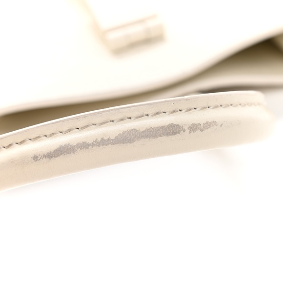 LOUIS VUITTON Taurillon Monogram Sac Plat Powder White - Picture 8 of 8